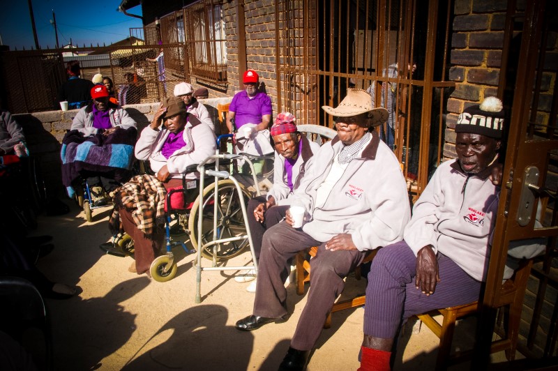 Mandela Day pampering session for MOAH residents